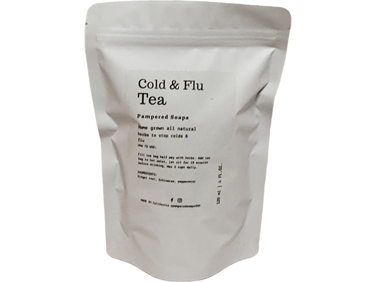 Cold & Flu Herbal Tea Pampered Soaps