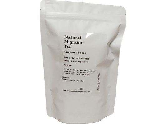Migraine Herbal Tea Pampered Soaps