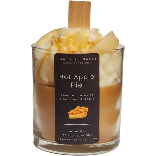 Dessert Candles: Hot Apple Pie