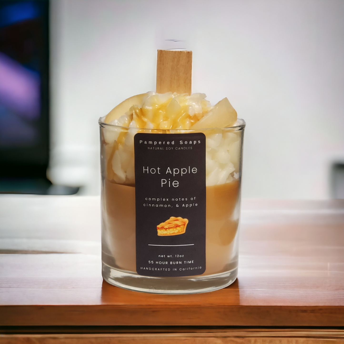 Dessert Candles: Hot Apple Pie