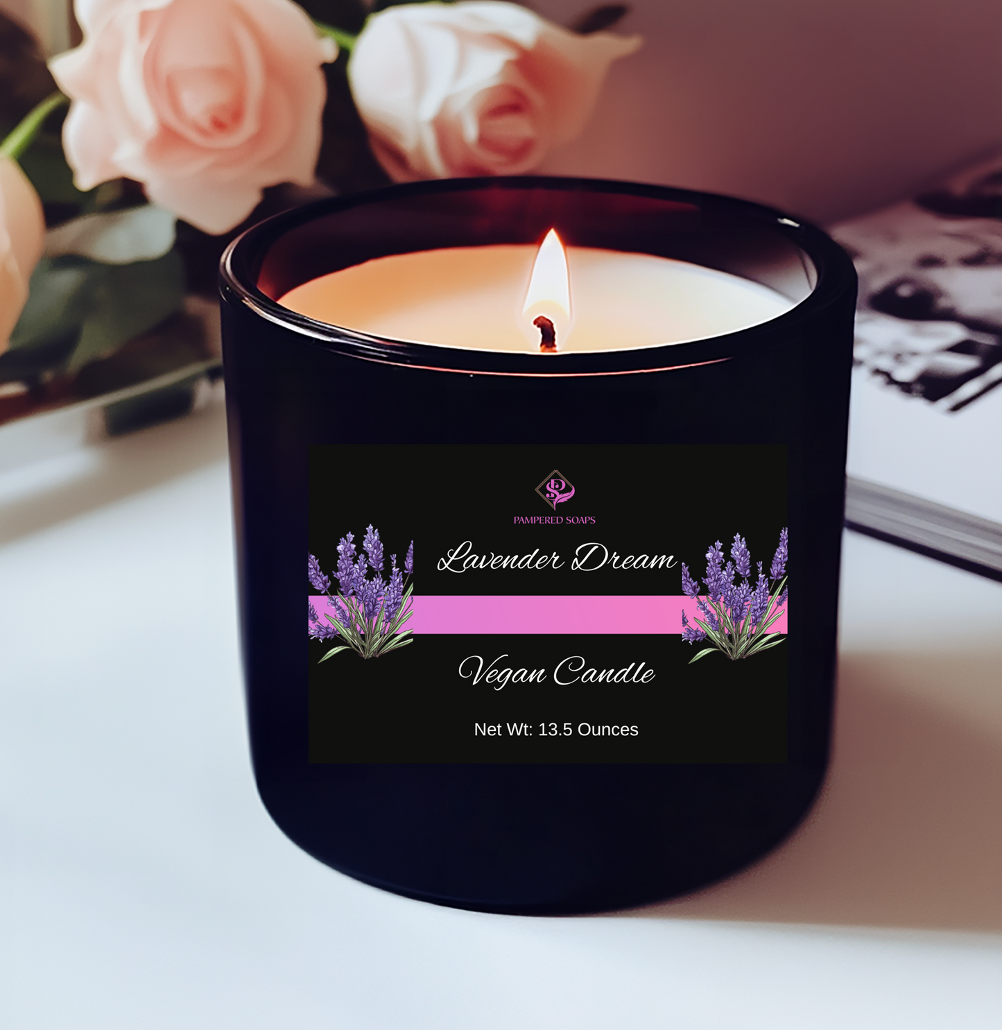 Kiss me lavender Candle