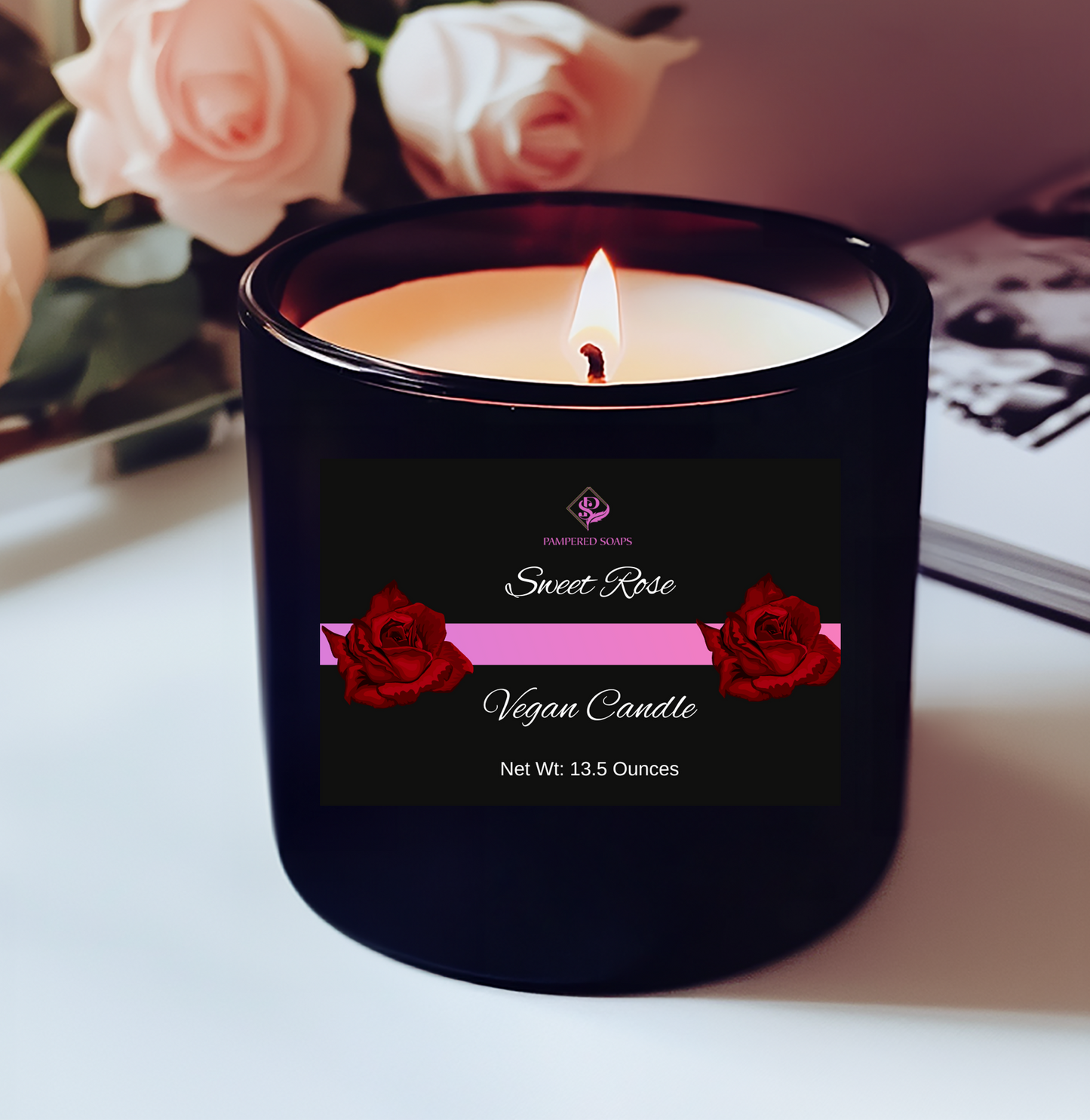 Sweet Rose Candle