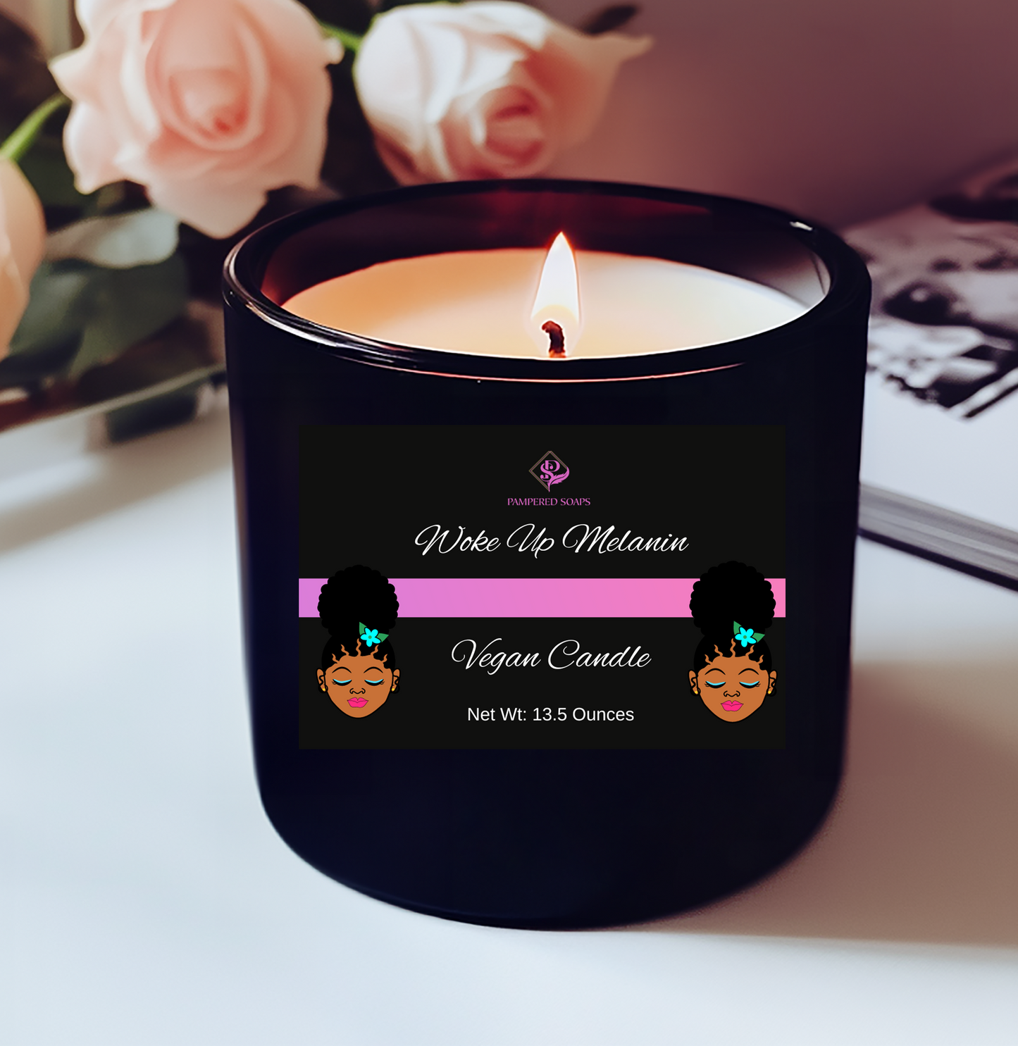 Woke Up Melanin Luxury Candle