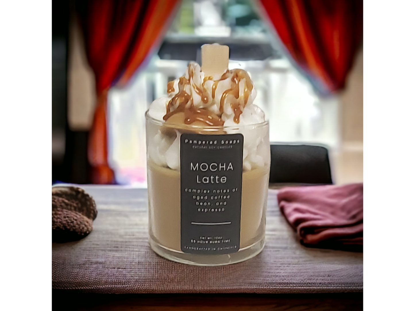 Coffee Candle. Mocha Candle