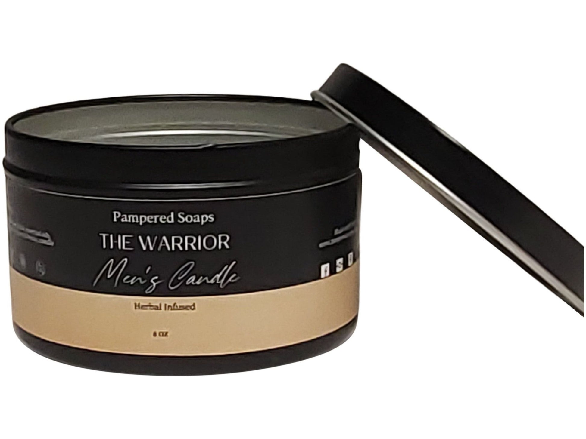 The Warrior Men's Candle Pampered Soaps